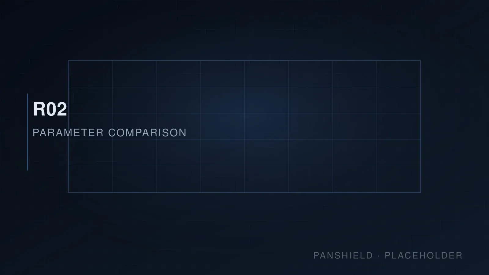 PANSHIELD 占位素材 res-r02-parameter-comparison