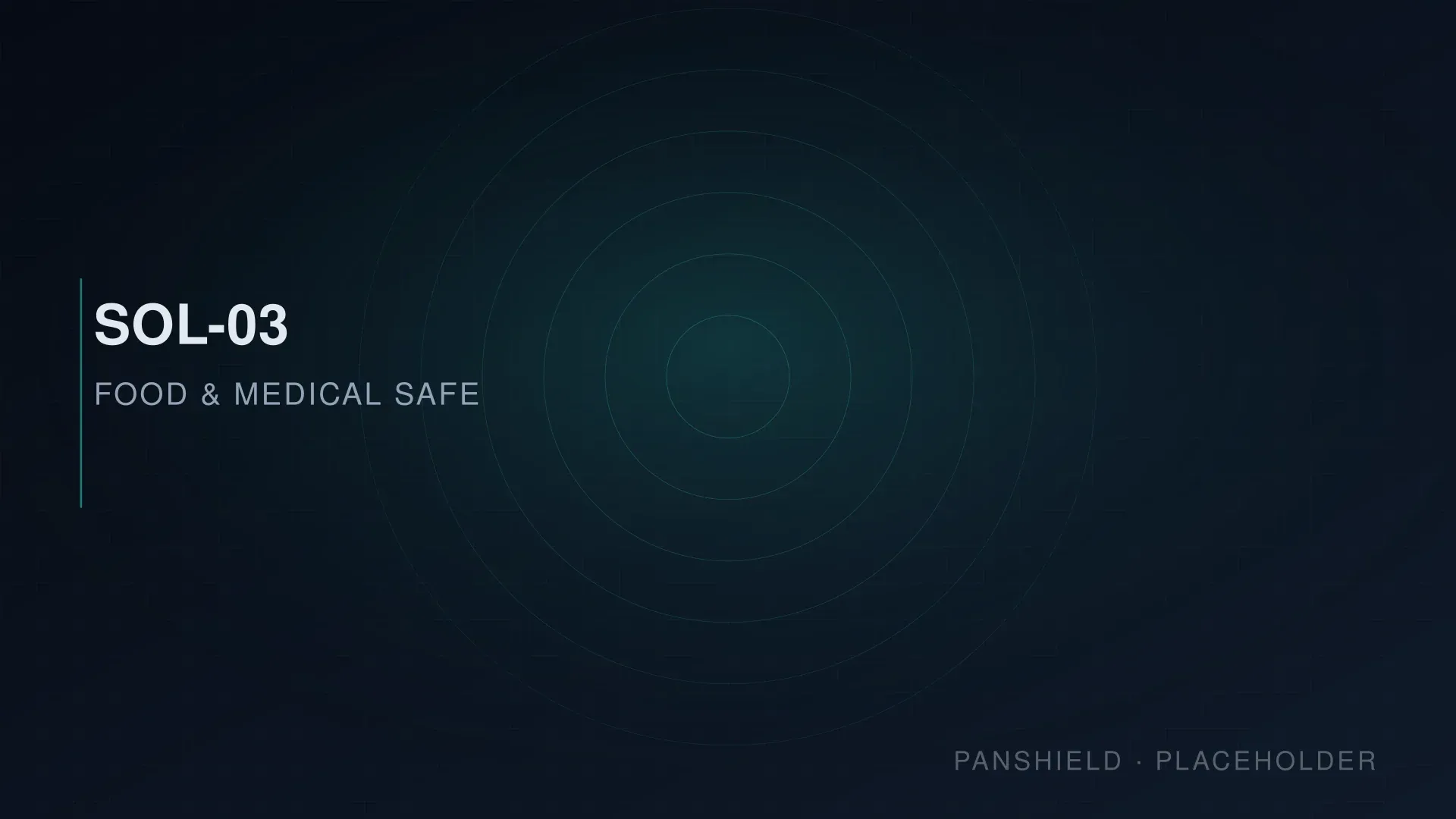 PANSHIELD 占位素材 sol-03-food-medical-safe